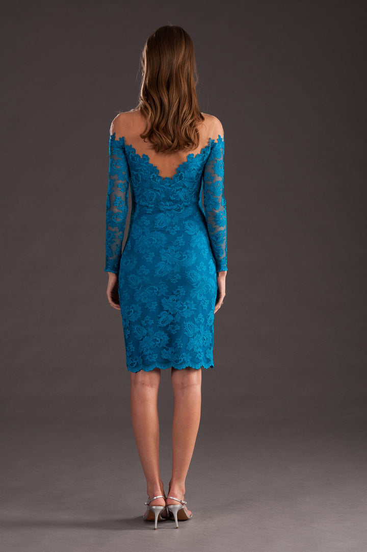 Off-shoulder Cocktail Dress