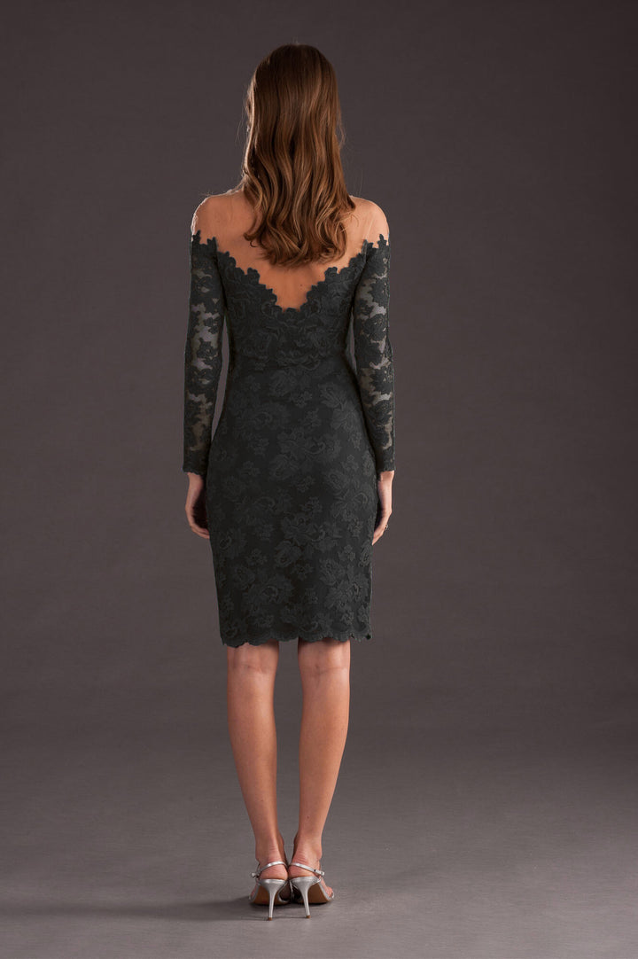 Off-shoulder Cocktail Dress