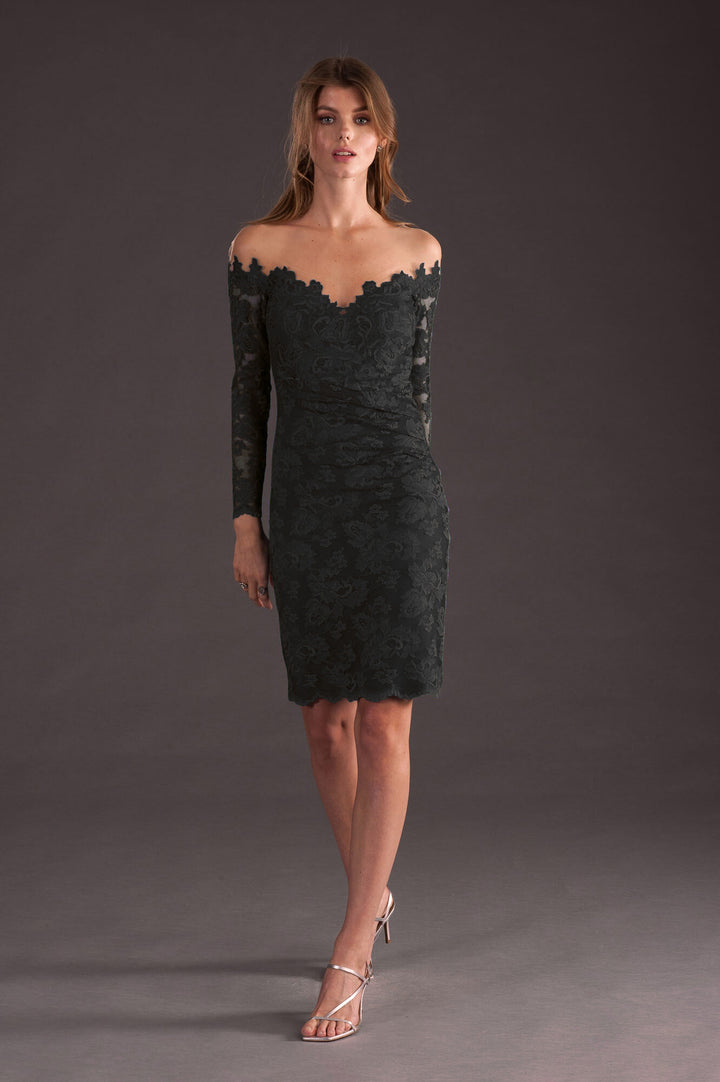 Off-shoulder Cocktail Dress