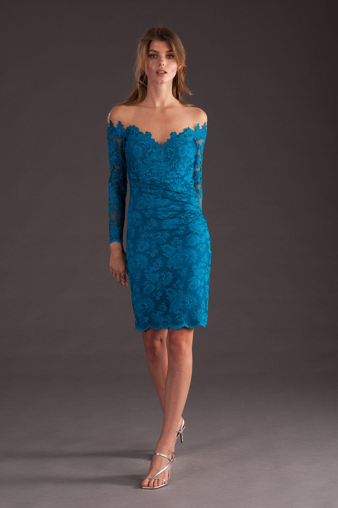 Off-shoulder Cocktail Dress