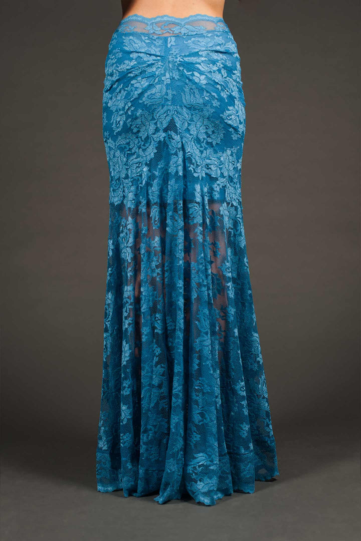 Long Skirt with Flare Bottom