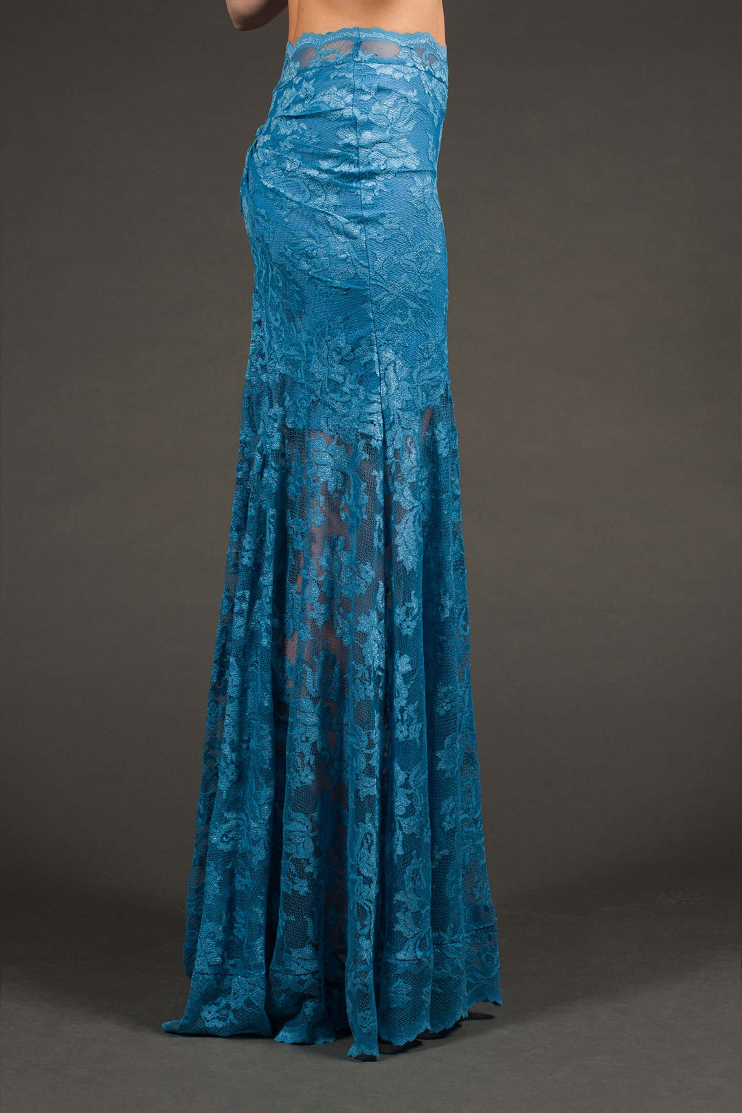 Long Skirt with Flare Bottom