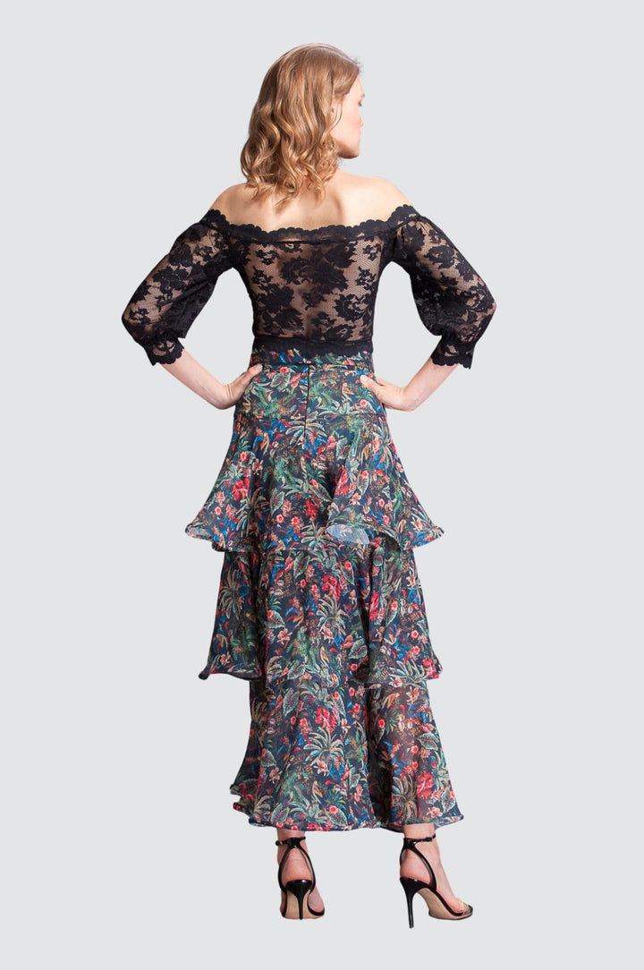 Off-Shoulder Lace Top