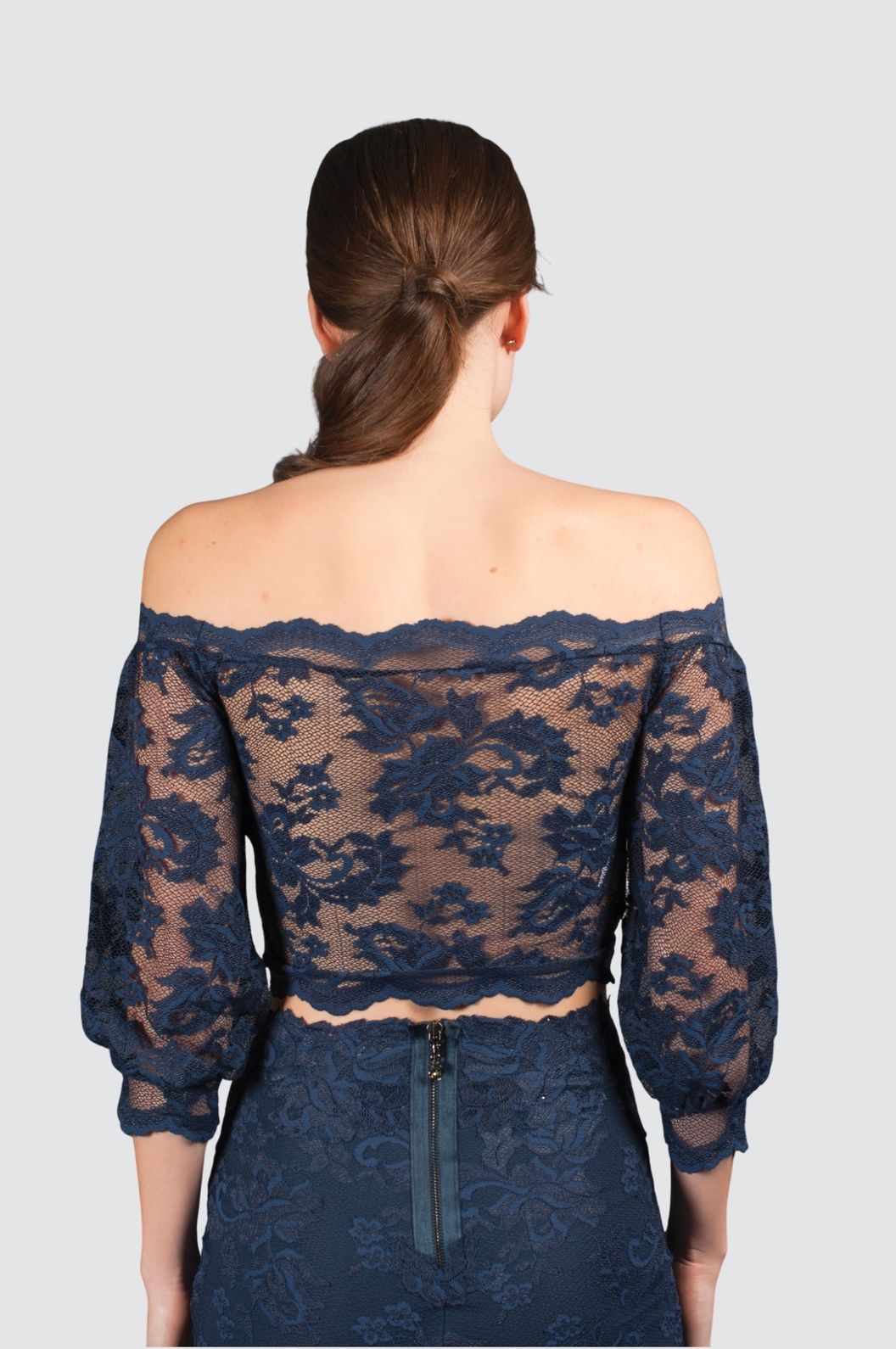 Off-Shoulder Lace Top