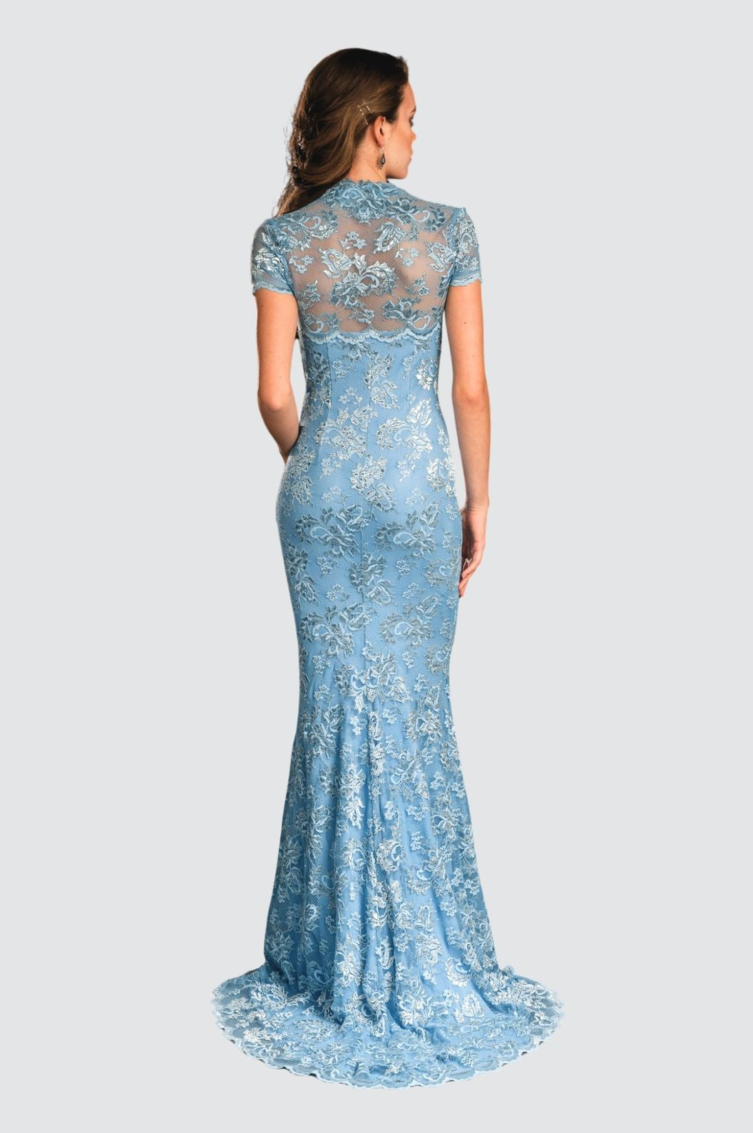 Classic Breeze Jewel Lace Gown