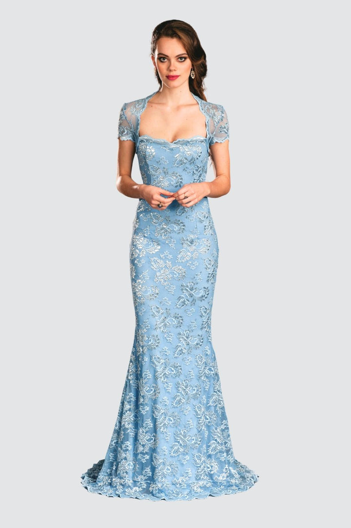 Classic Breeze Jewel Lace Gown