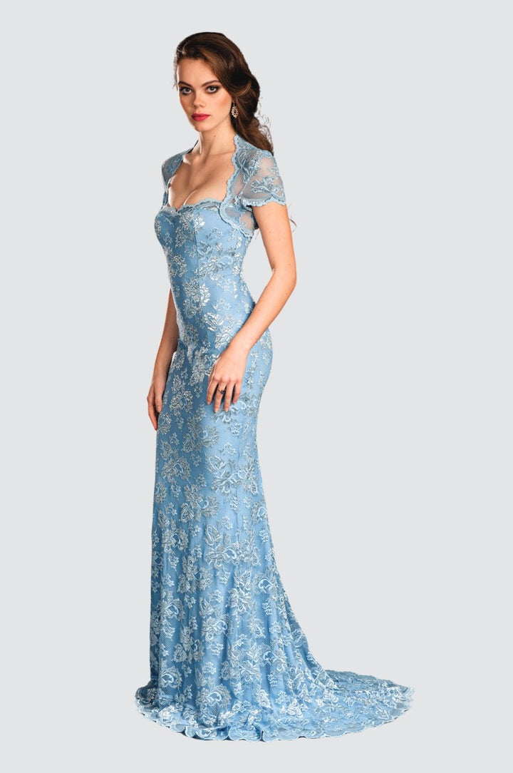 Classic Breeze Jewel Lace Gown