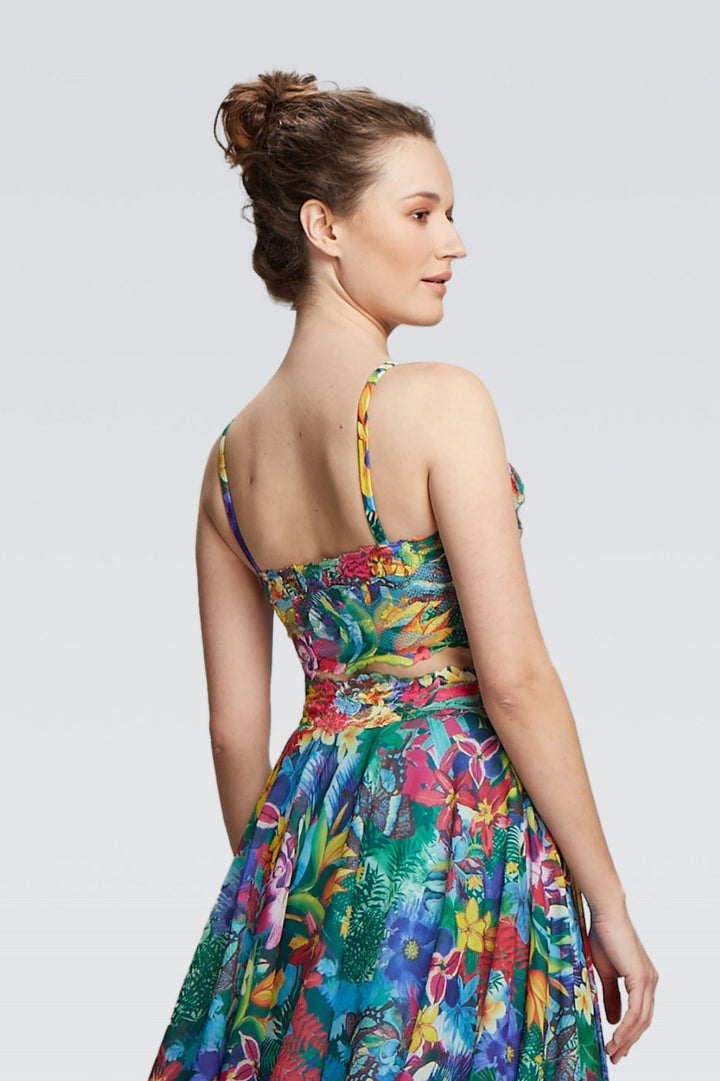 Floral Lace Crop Top