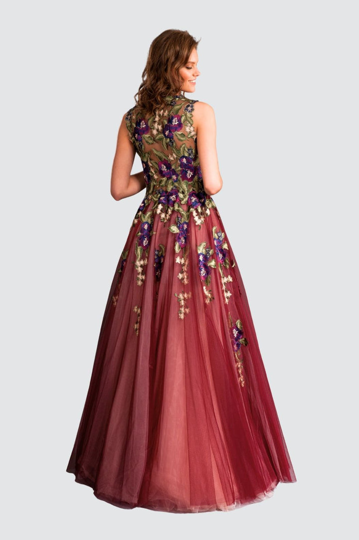 Romance Embroidered Gown