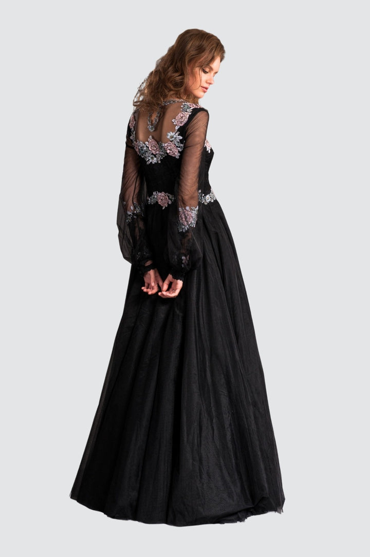 Mystical Embroidery Gown