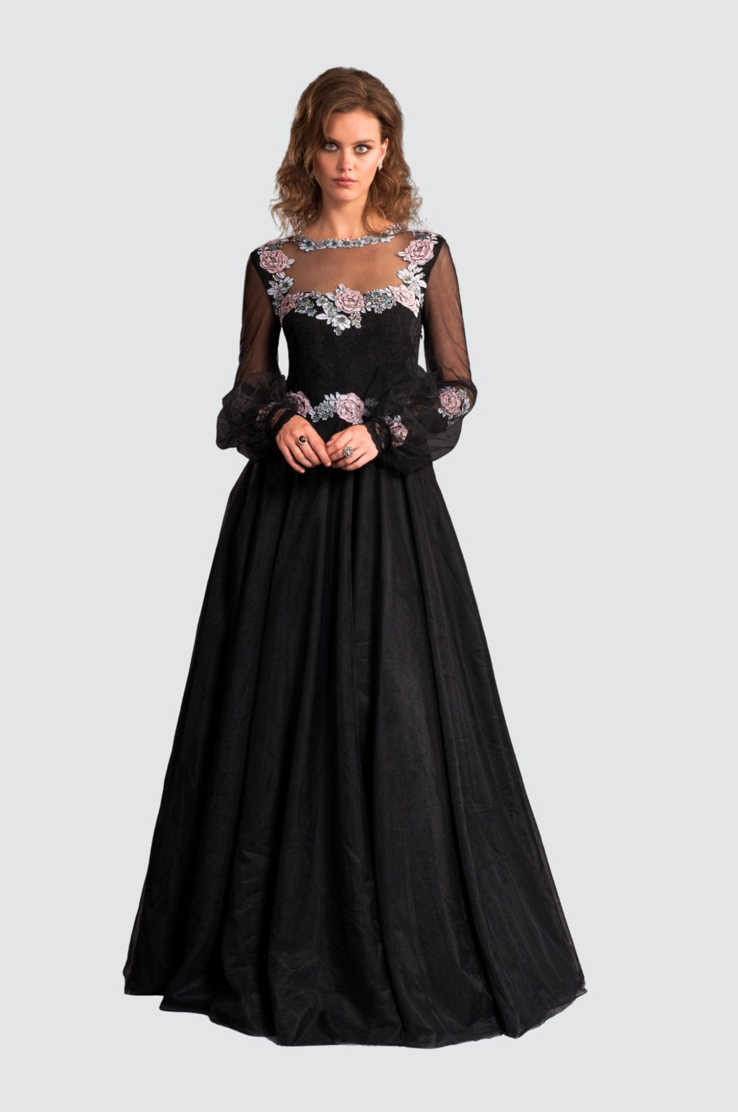 Mystical Embroidery Gown