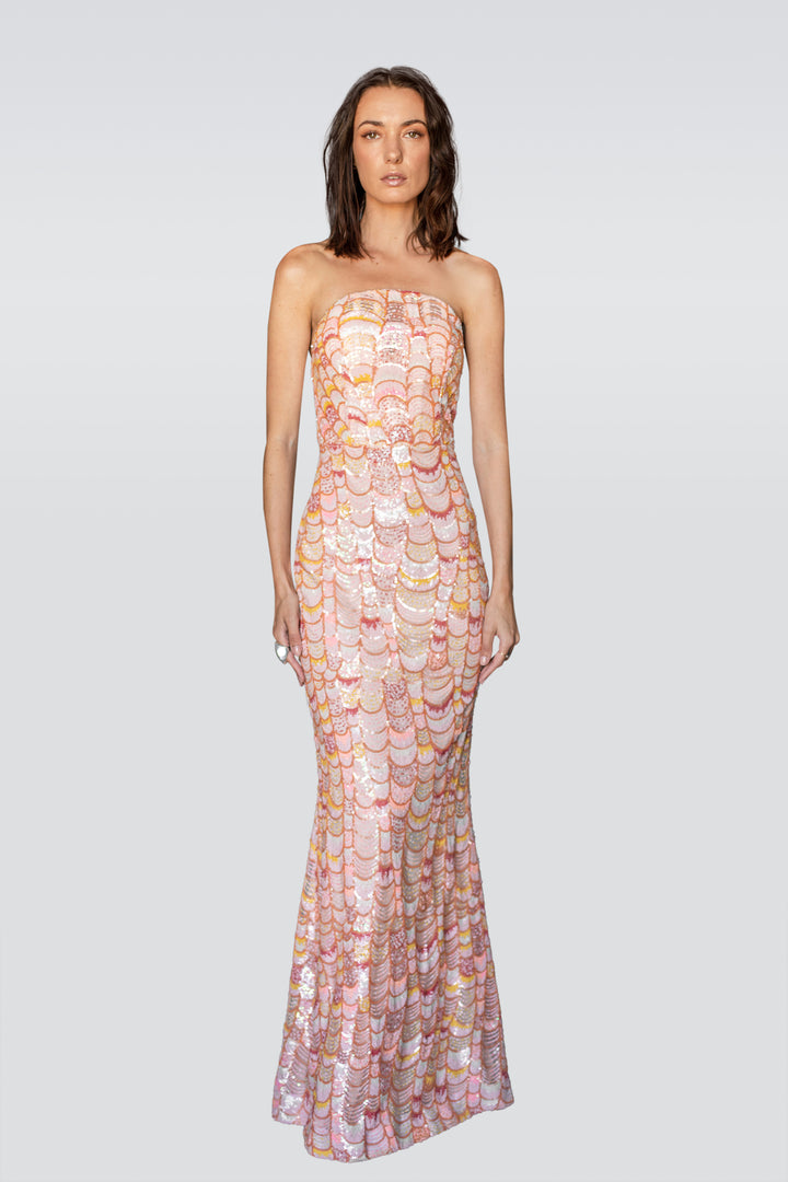 Mermaid Strapless Couture Gown-0