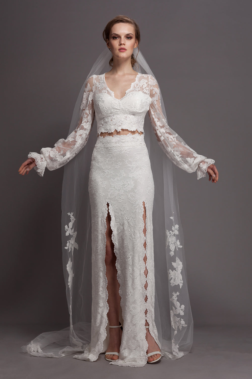 Veil Style V7028 from Margot Bridal Matching Set-1