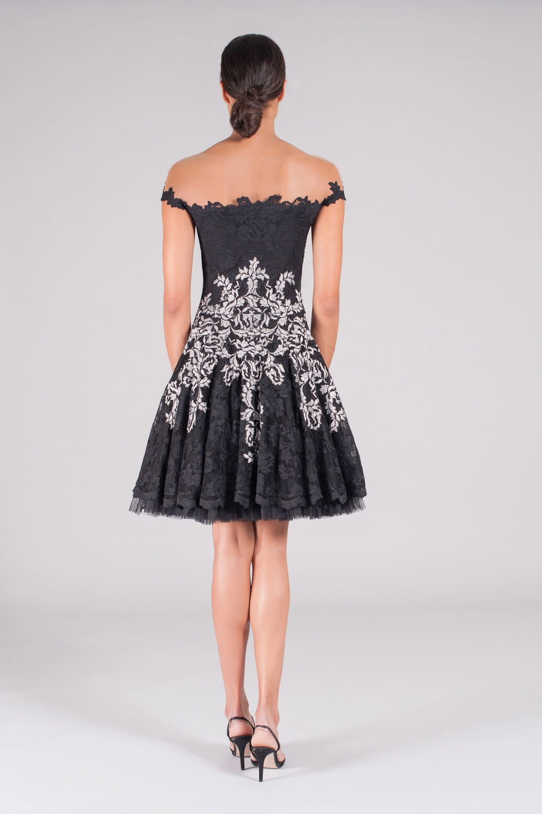 A-Line Off-Shoulder Dress-1