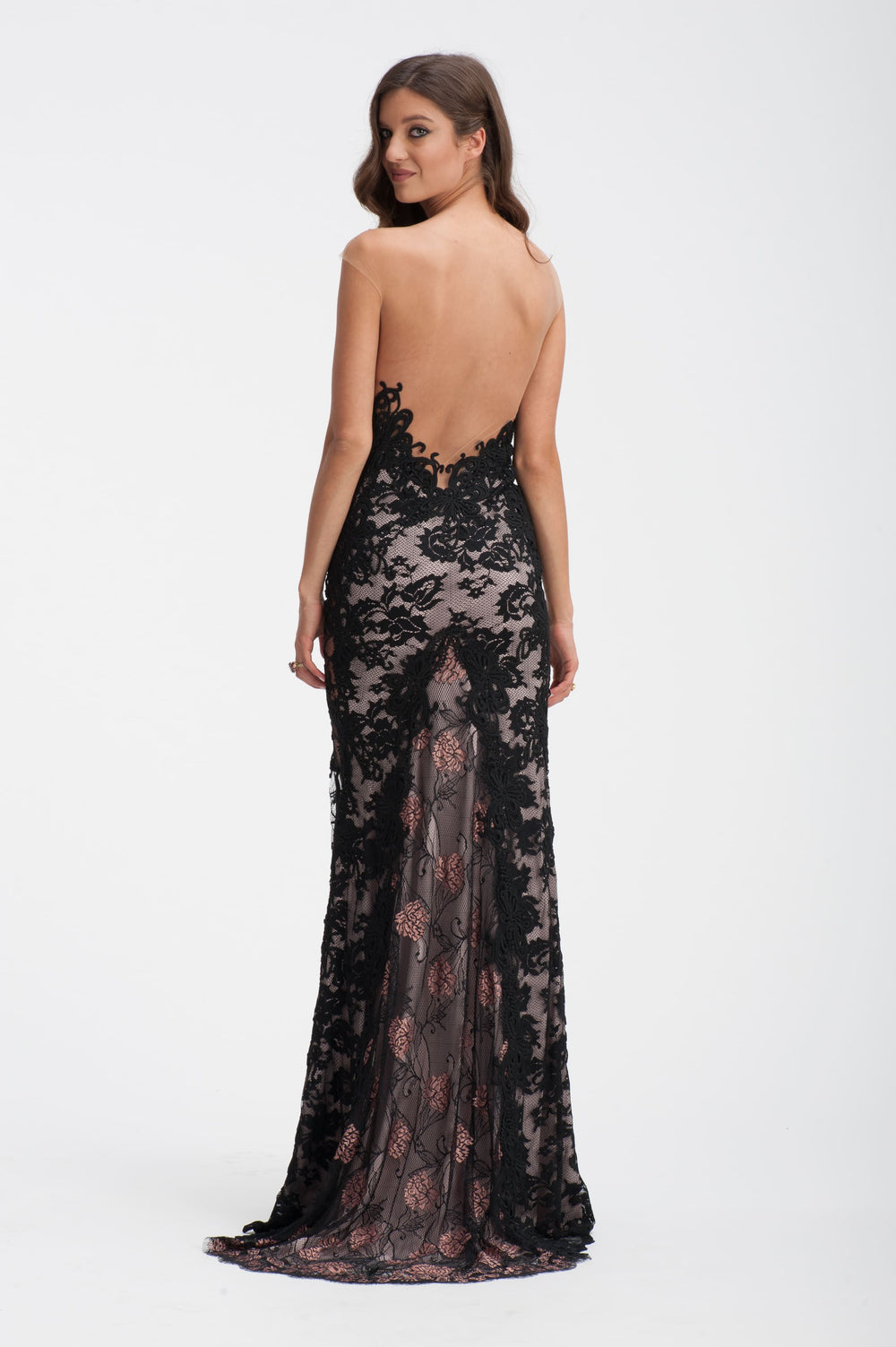 Fleur Mermaid Elegance Long Gown-1