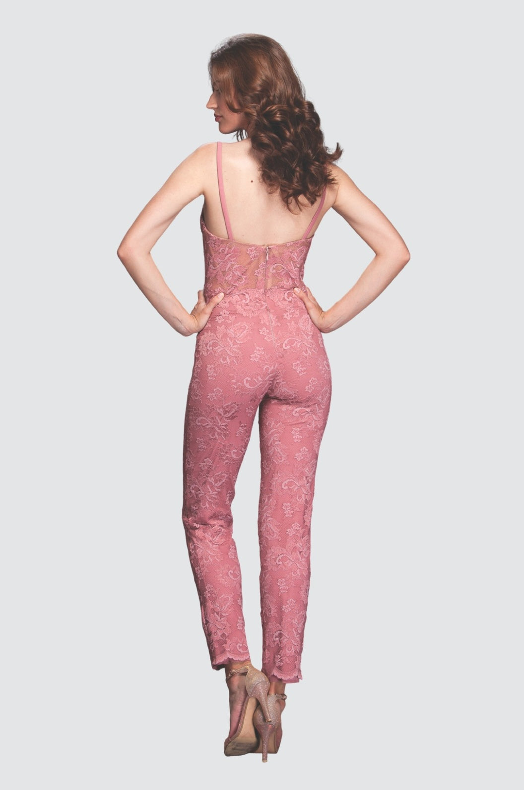 Lace Corset Jumpsuit