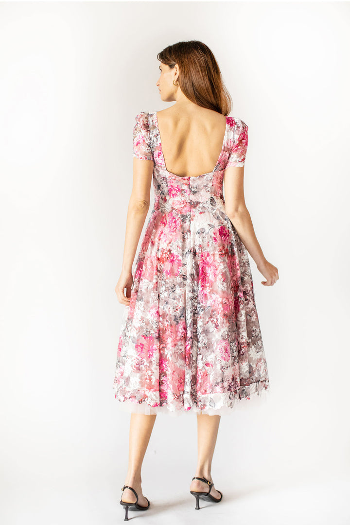 Pink Sweetheart A-line Dress