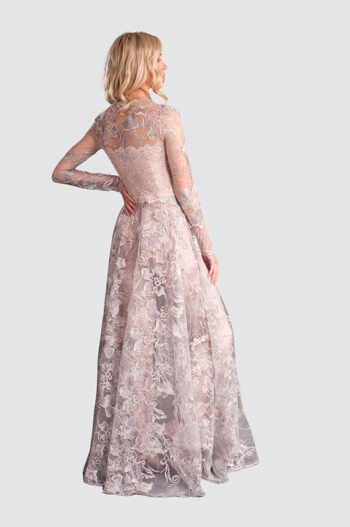 Vanilla Embroidery Couture Coat