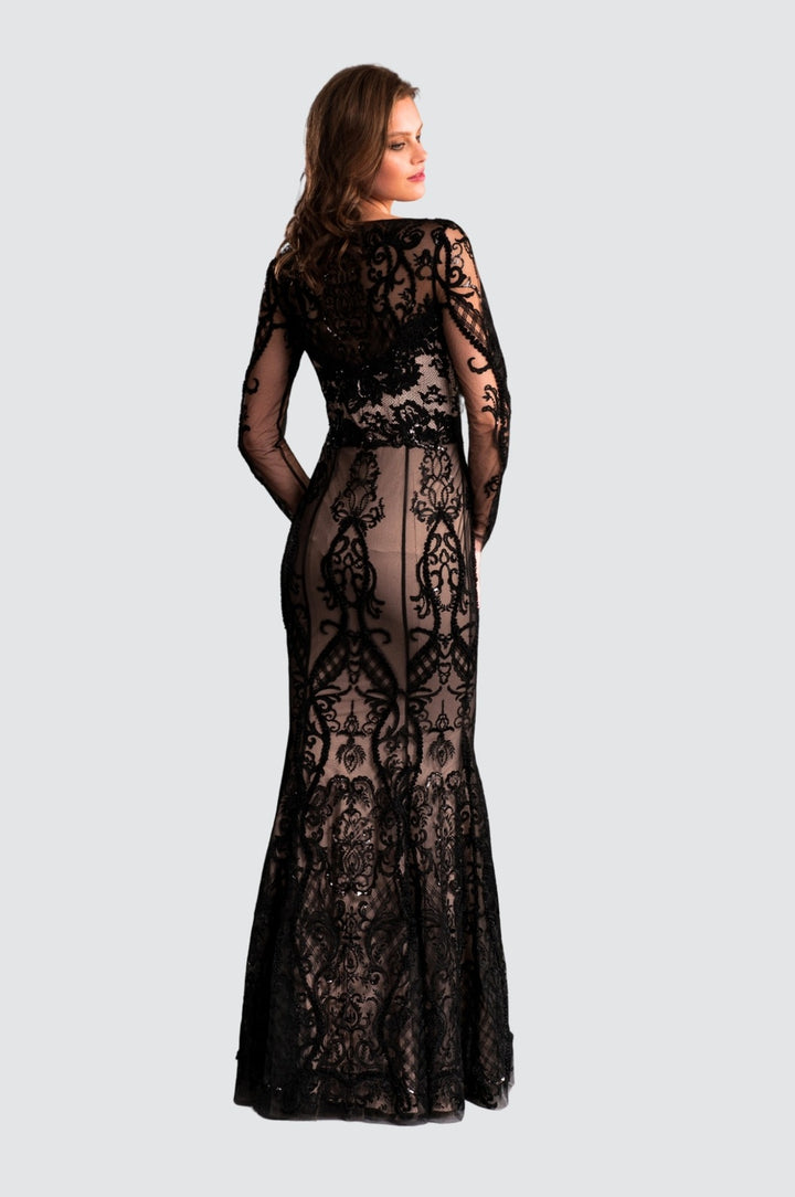 Exquisite Embroidered Gown