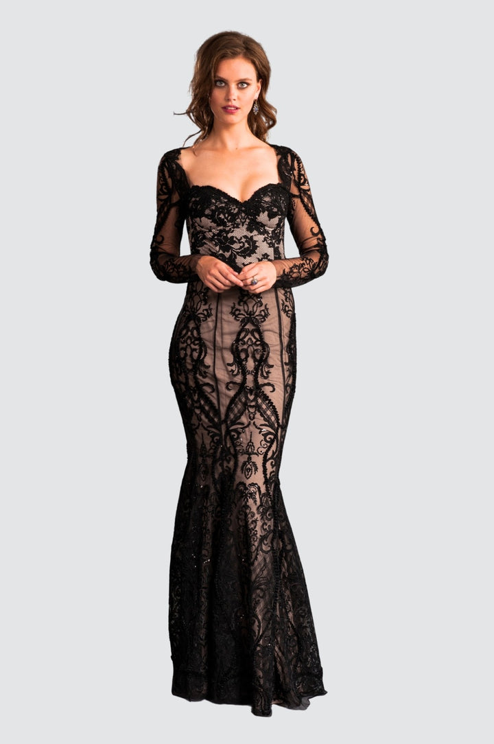 Exquisite Embroidered Gown