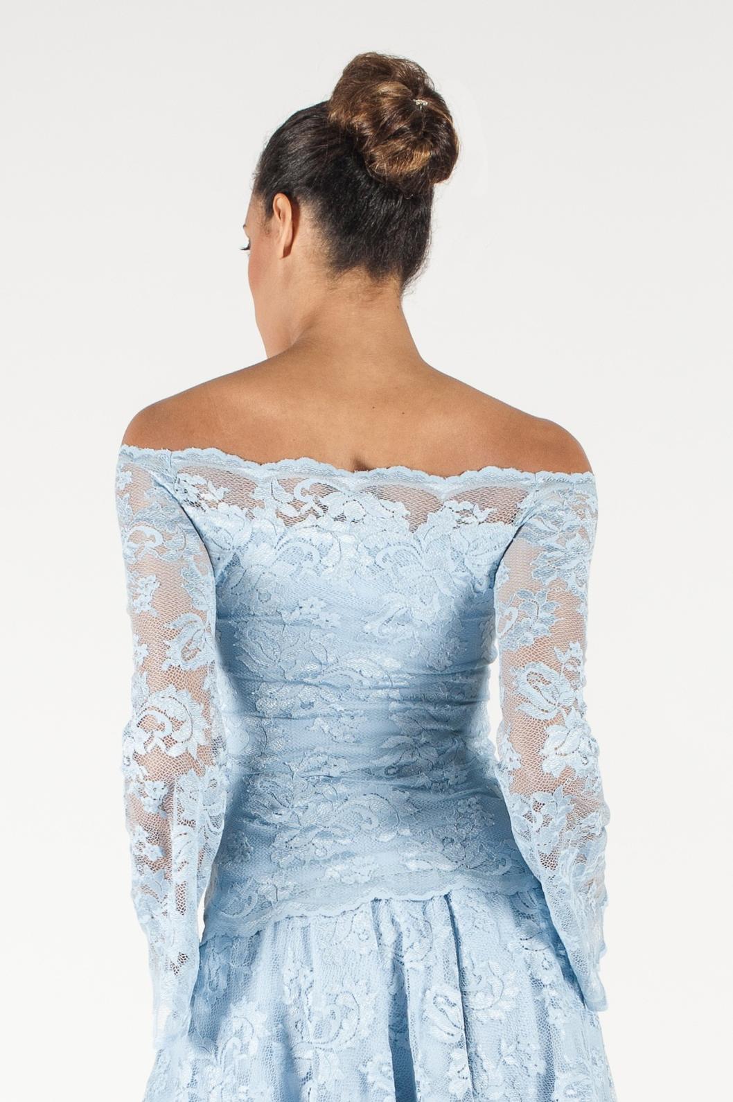 Off-Shoulder Lace Top