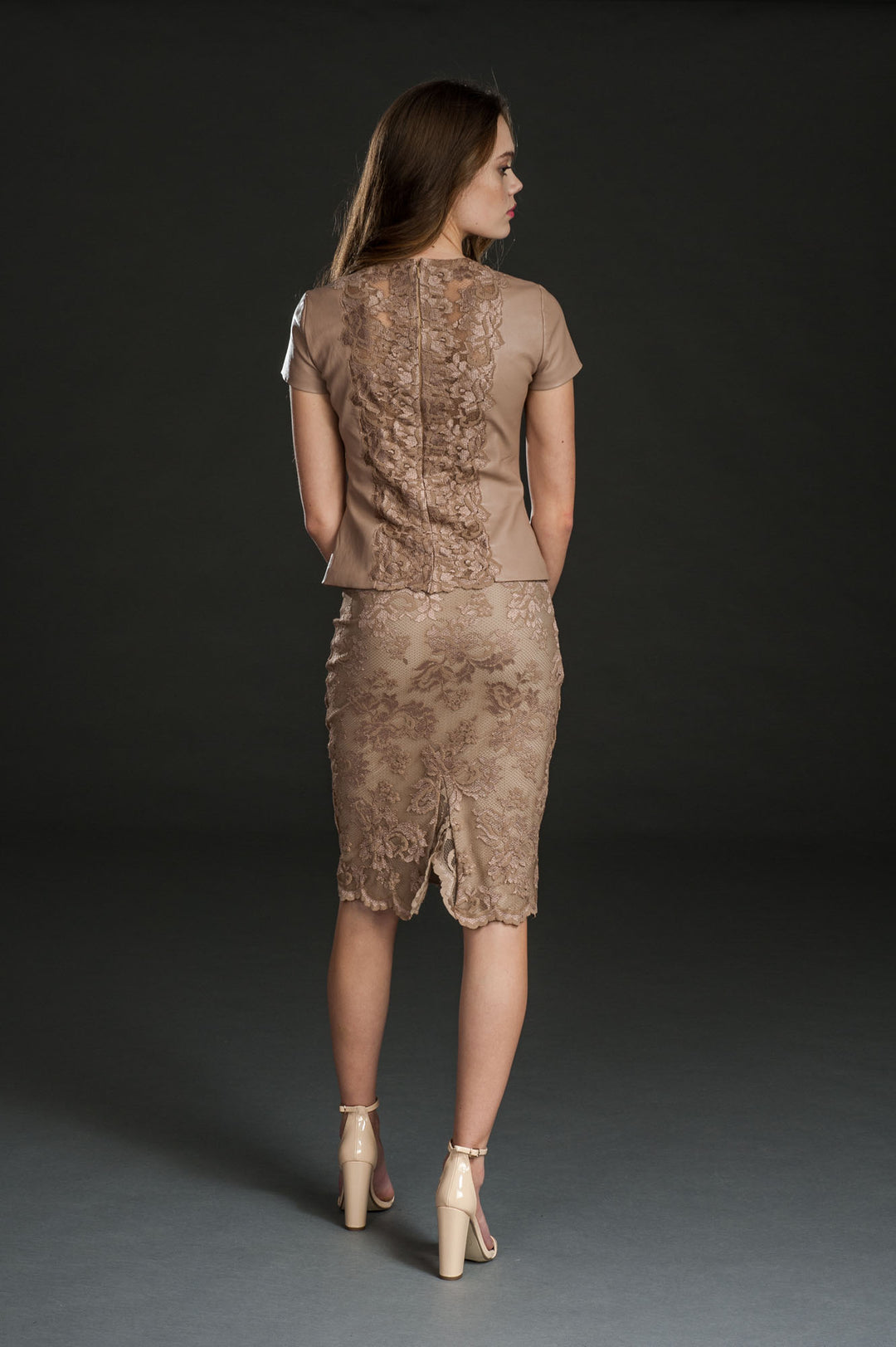 Ginger Bodice Genuine Leather Top-3