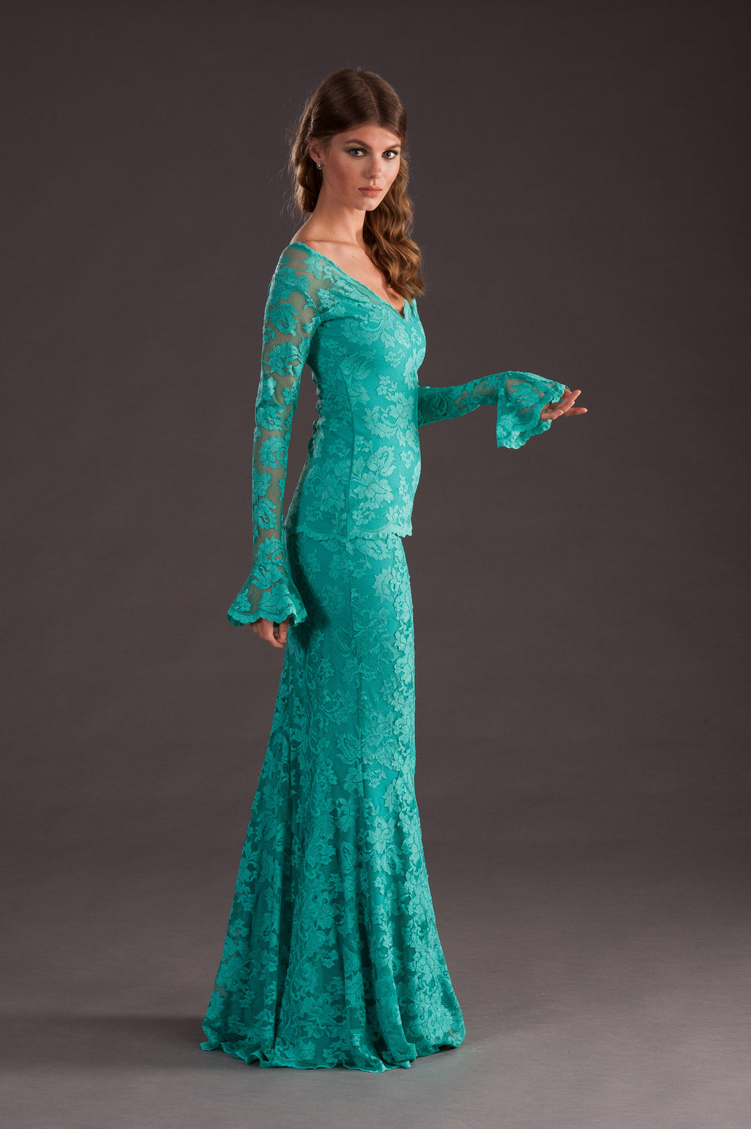 Floor Length Mermaid Skirt-1