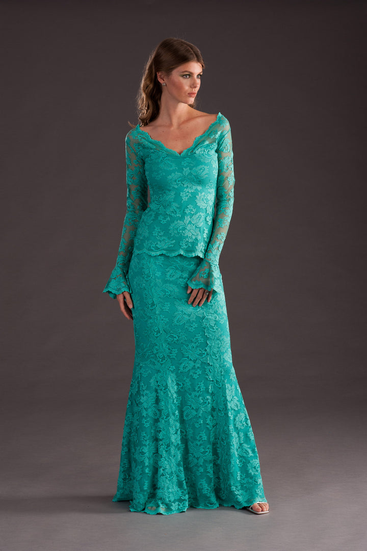 Floor Length Mermaid Skirt-3