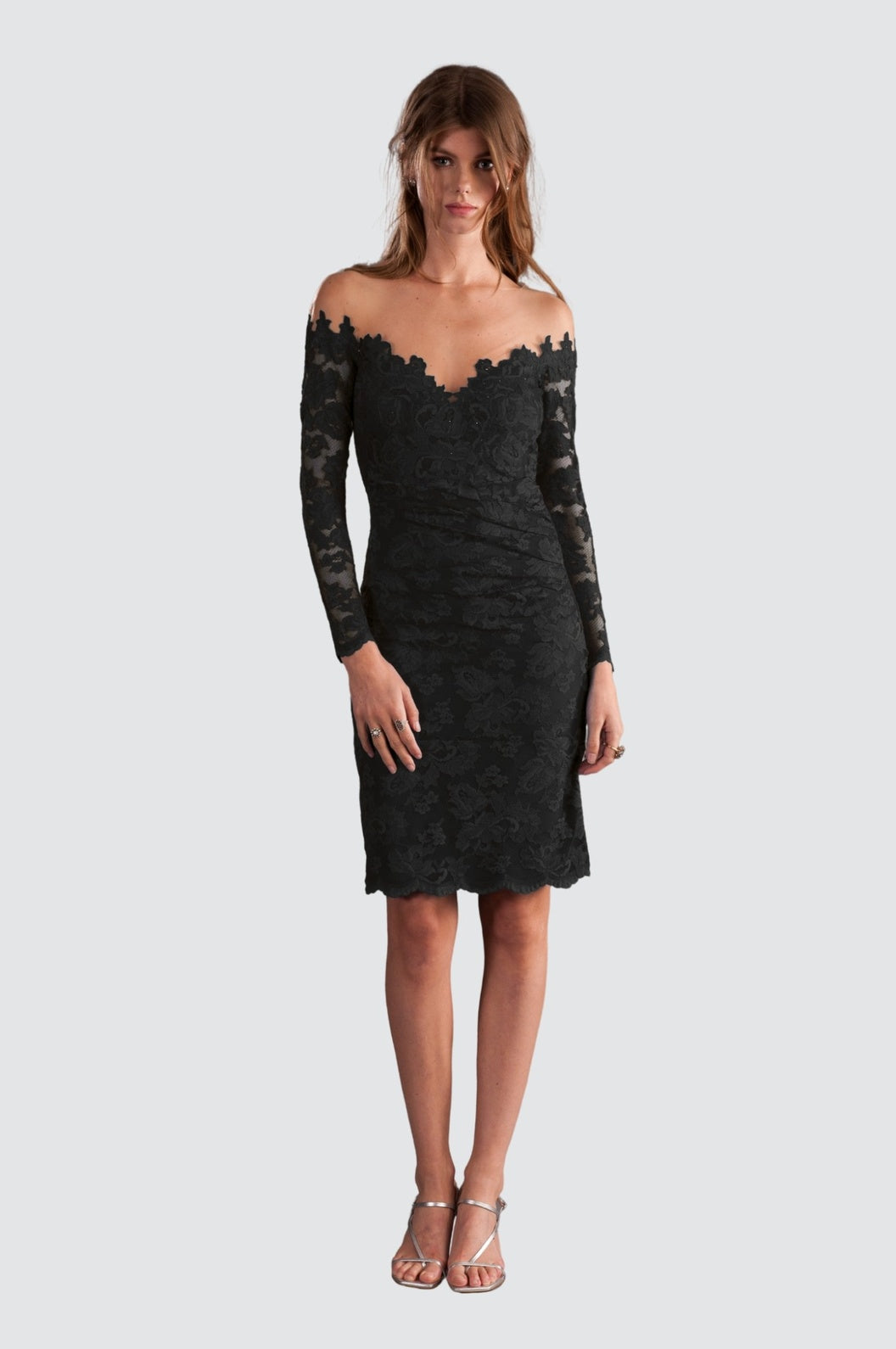 Off-shoulder Cocktail Dress