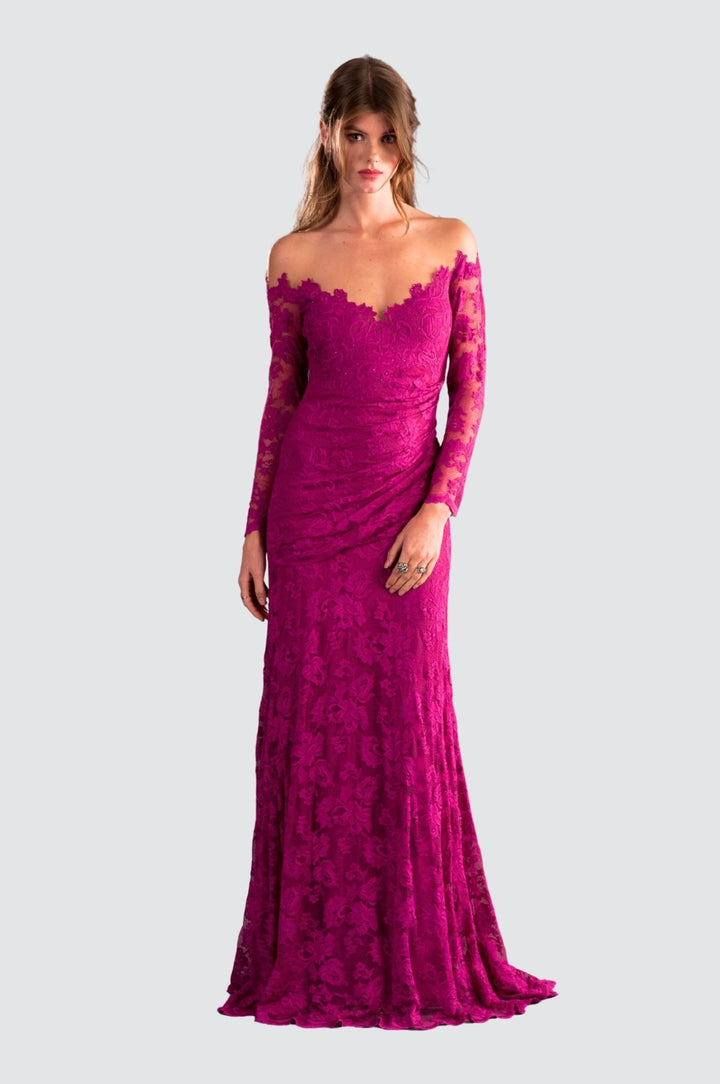 Off Shoulder Lace Dress