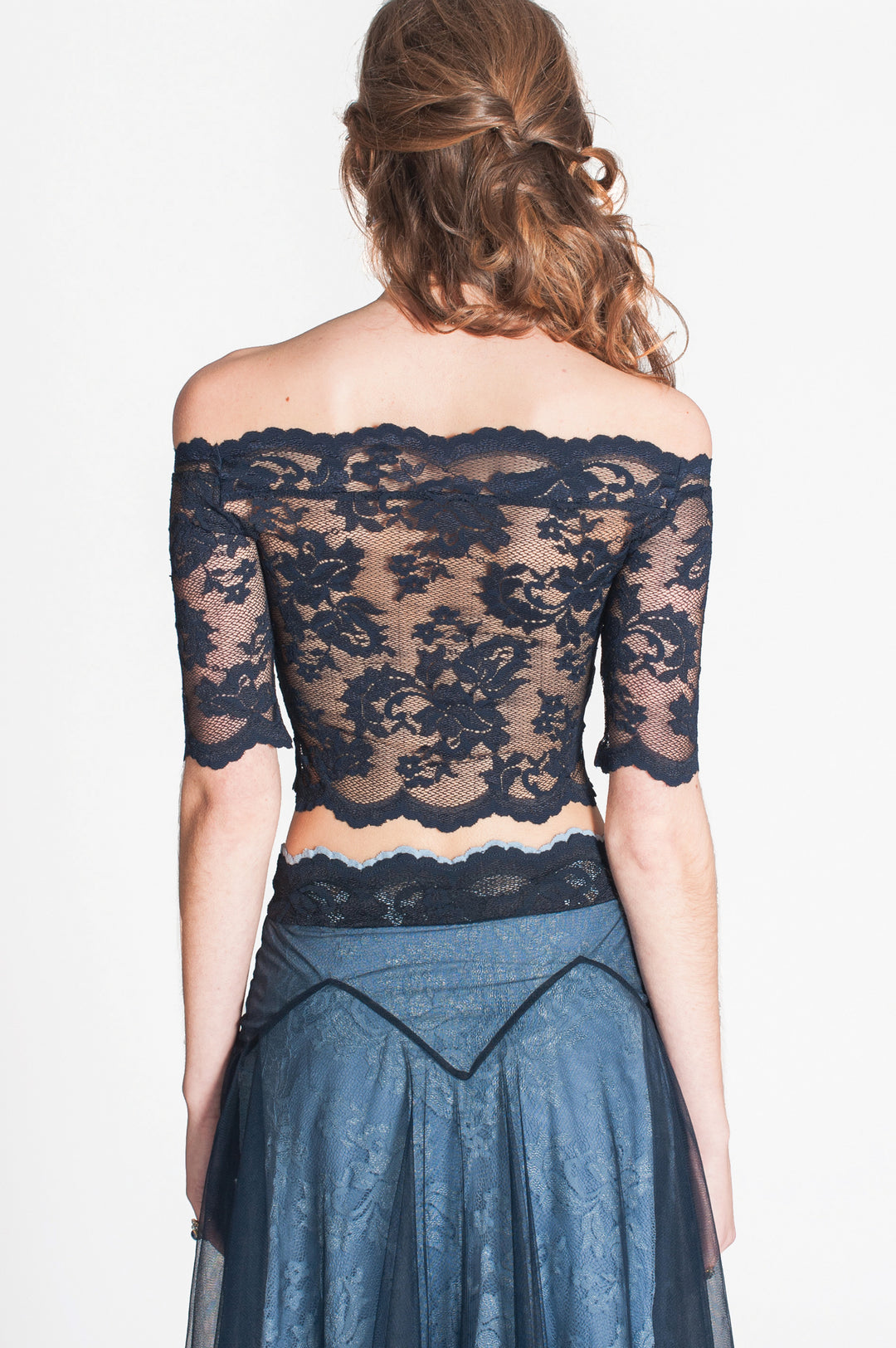 Off-Shoulder Lace Top