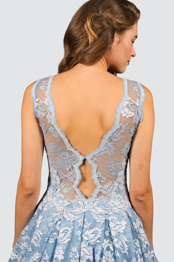 Lace Mini Cocktail Dress