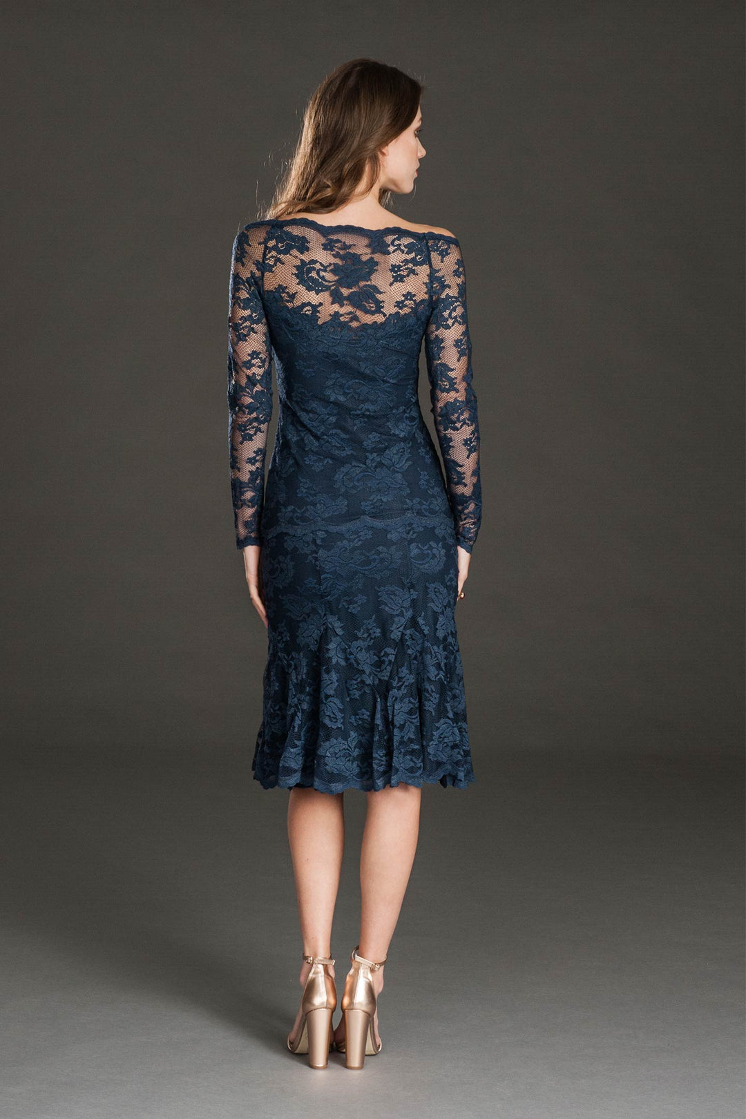 Open Front Lace Top