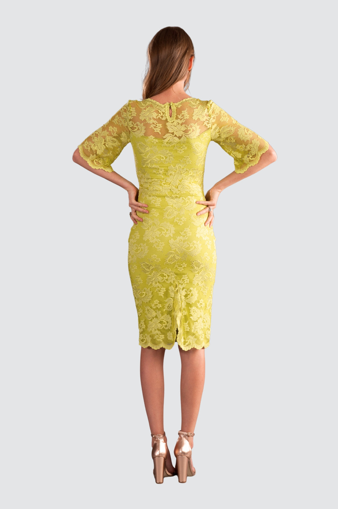 Classic Cocktail Lace Dress