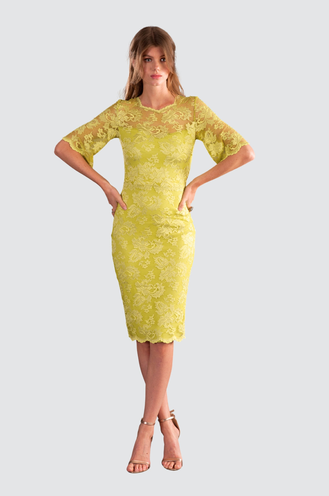 Classic Cocktail Lace Dress