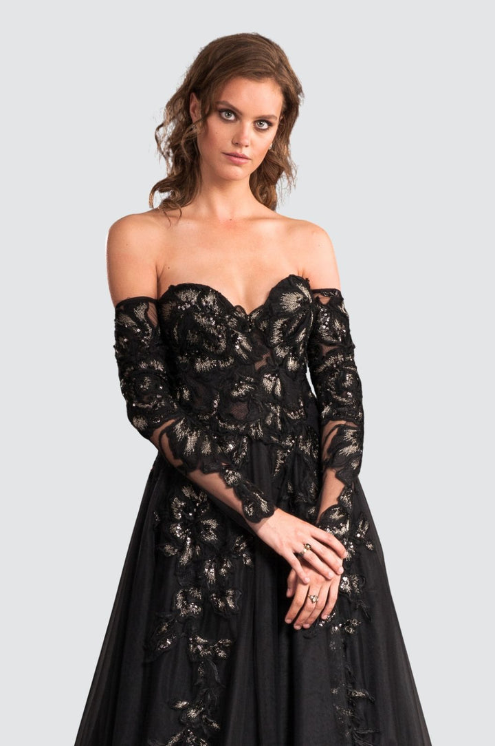 Enchanting Sequined Gown