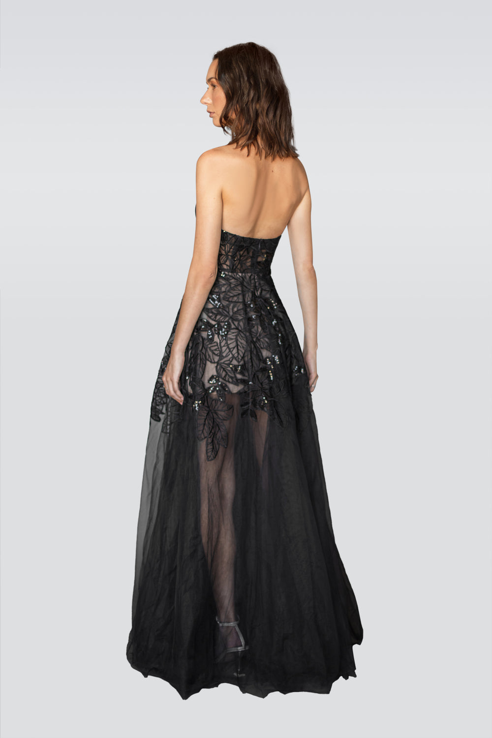 Nightflora Strapless Couture Gown-1