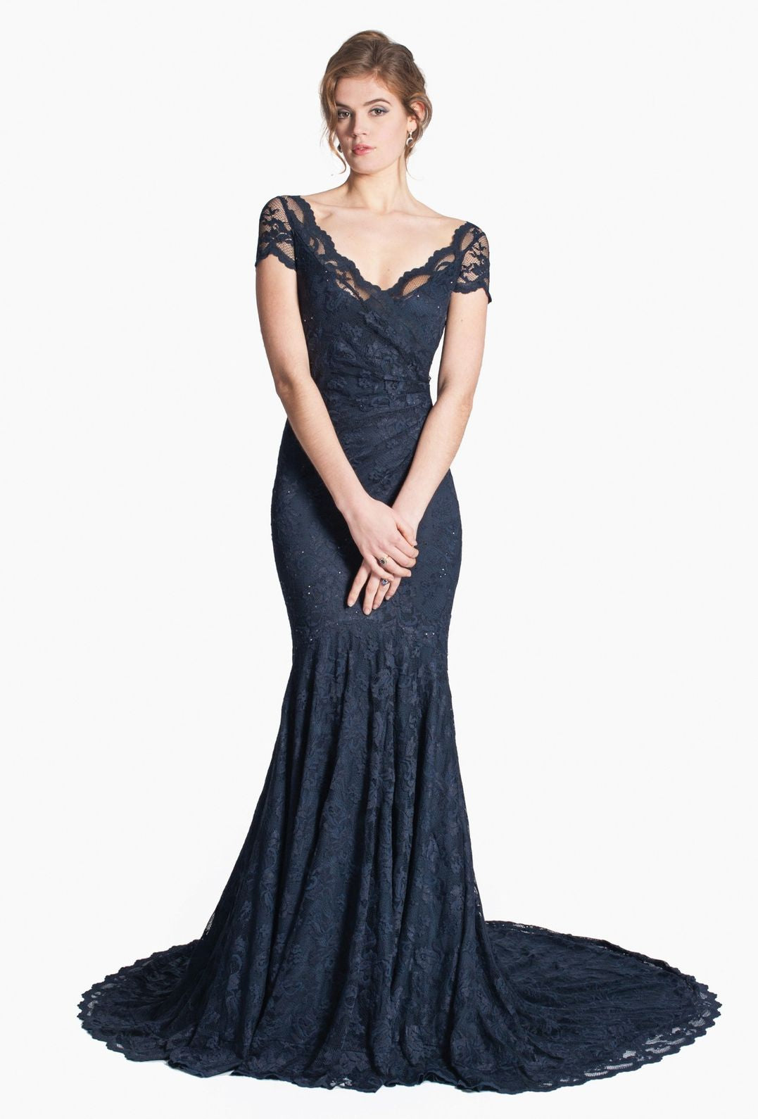 Lace Mermaid Gown-0