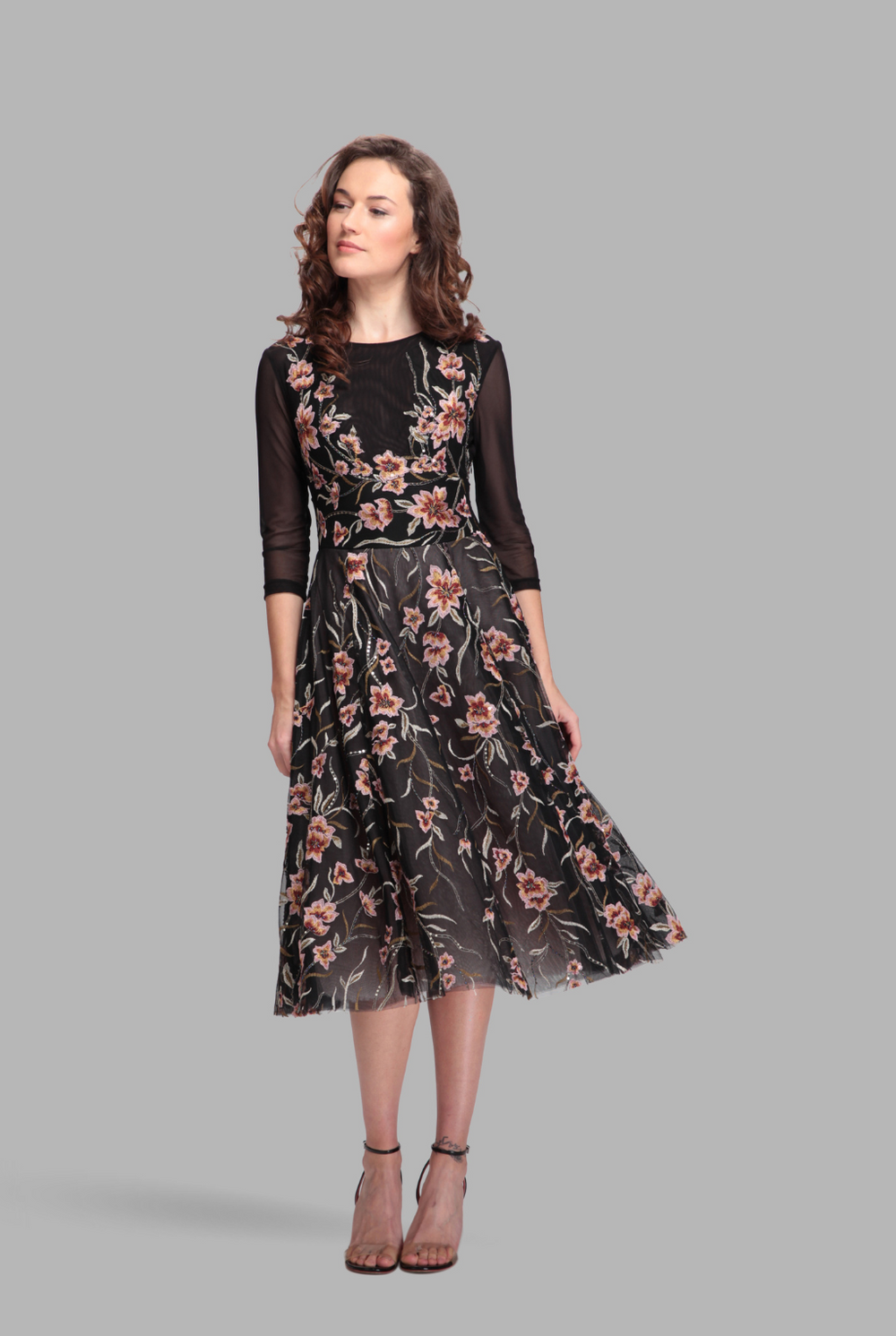 Marilyn frill with lily tulle dress-1