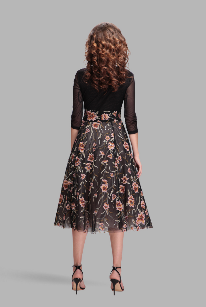 Marilyn frill with lily tulle dress-2