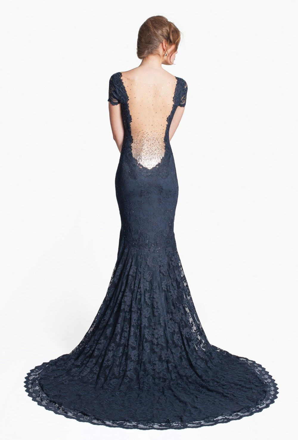 Lace Mermaid Gown-1