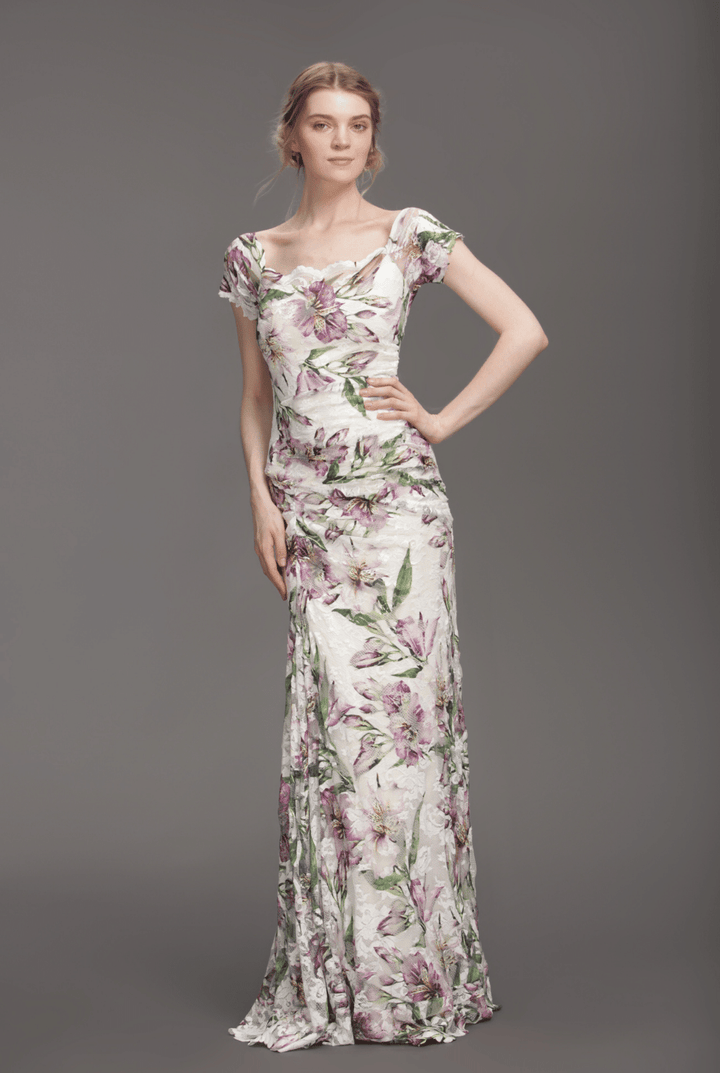 Classic floor length gown-2