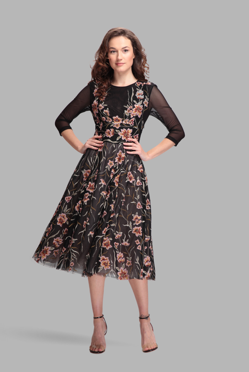 Marilyn frill with lily tulle dress-3