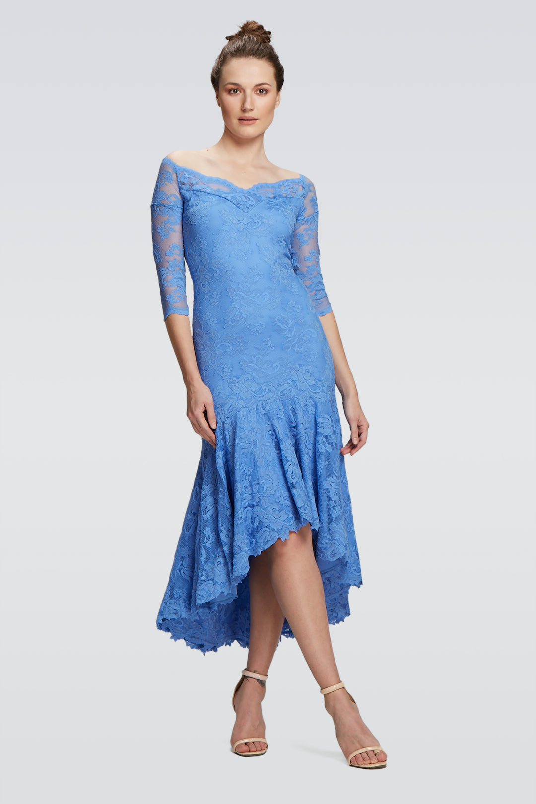 Off-Shoulder Mermaid Dress-0