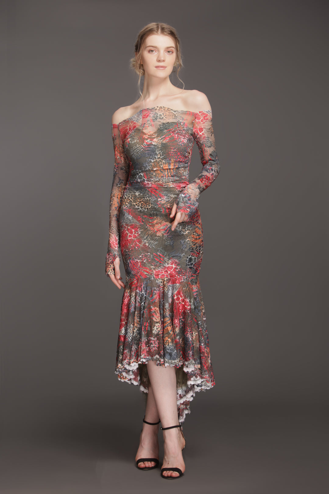 Mermaid skirt cocktail dress-0