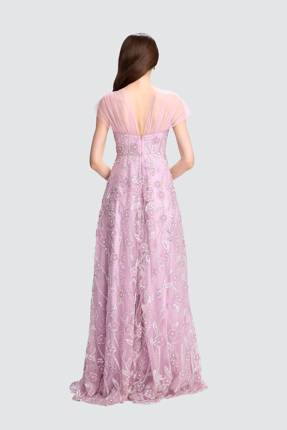 Enchanted Blossom Embellished Gown-1