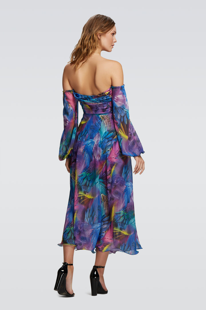 Light Breeze Chiffon Dress-1