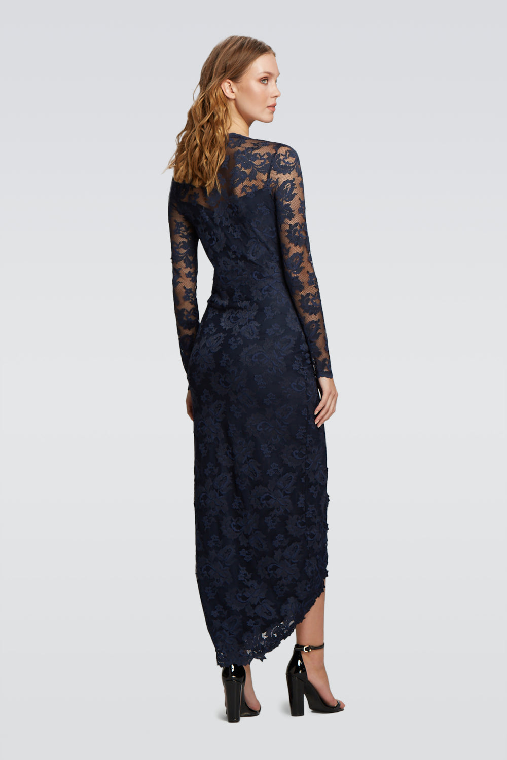 Midnight Blue Elegant Dress-1