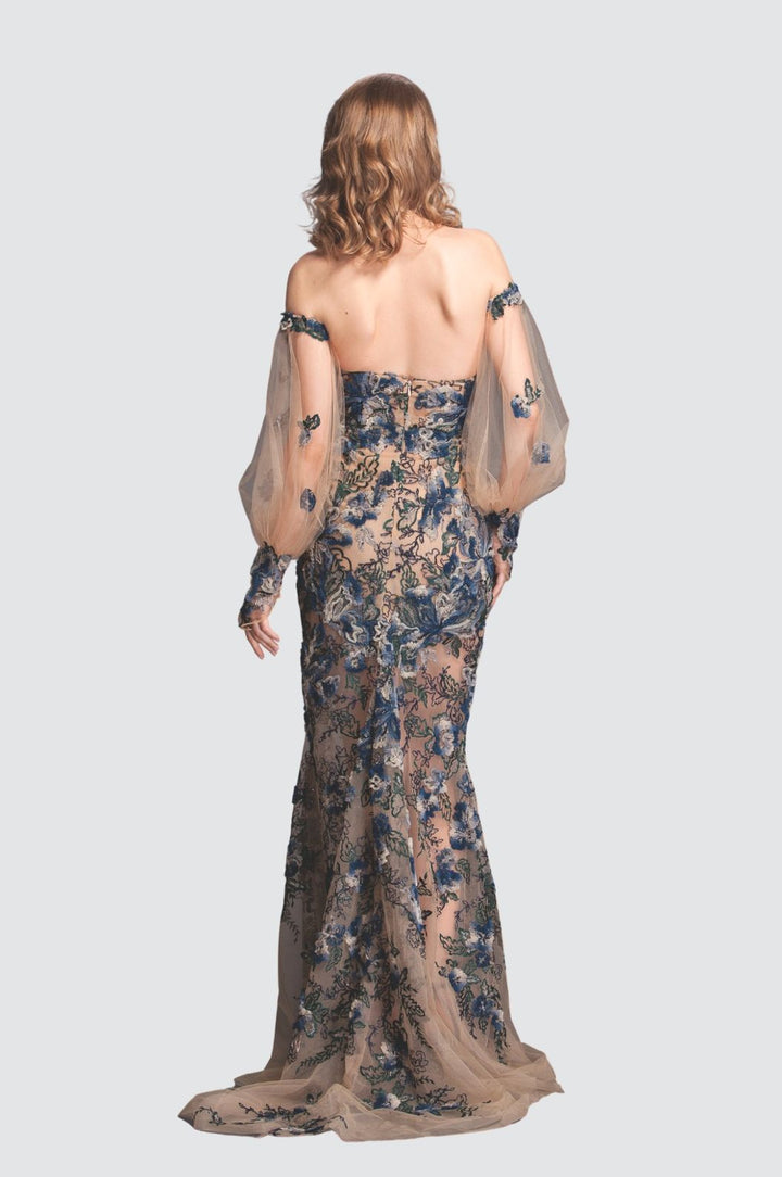 Off-Shoulder Gown