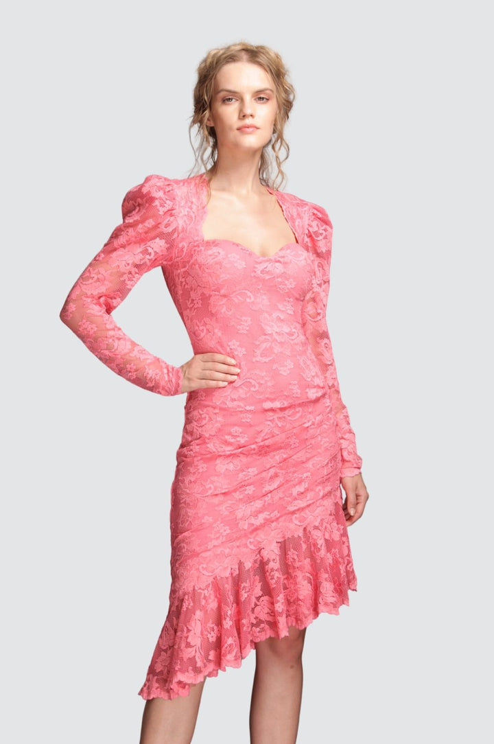 High-Low Skirt Cocktail Dress